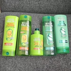 Sleek & Shine + Pure Clean Green Hair Care Bundle - Green
